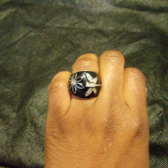 Stainless dragonfly ring - Picture 8 of 10